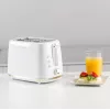 Tosteris Taurus TO800P 2-šķēļu 800 W Balts ar pogu un rotējošām vadības ierīcēm