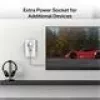 MERCUSYS MP500P KIT — AV1000 Gigabit caurlaides Powerline startera komplekts ar kontaktligzdu