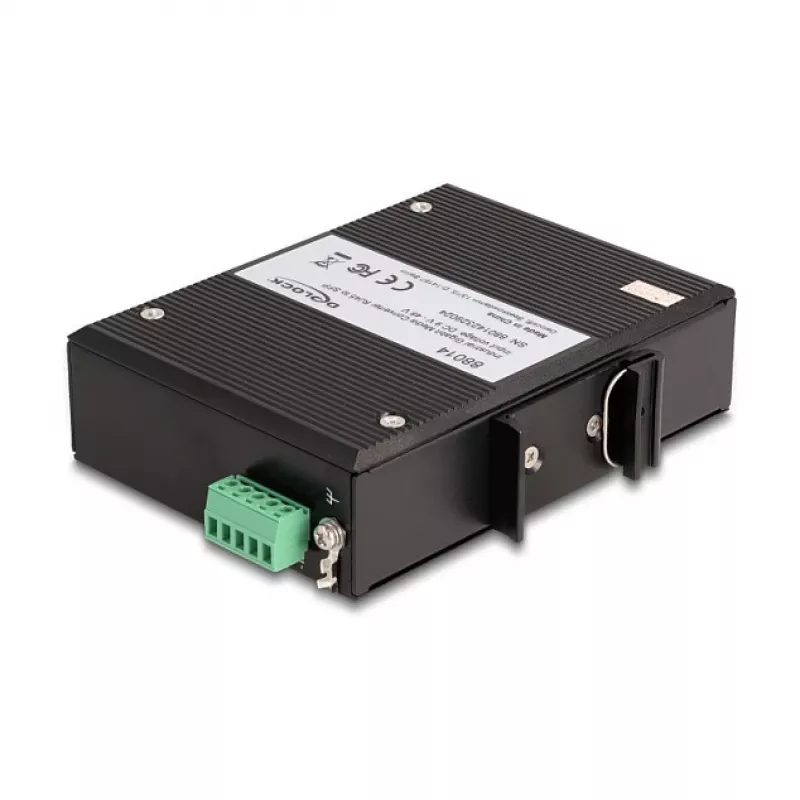Nepārvaldīts slēdzis DeLOCK 88014 Gigabit Ethernet 10/100/1000 Melns