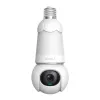 IP drošības kamera IMOU IPC-S6DP-5M0WEB-E27 spuldzes formas 5MP, 2,8 mm objektīvs, Wi‑Fi, MicroSD līdz 256 GB, 30 m nakts redzamība