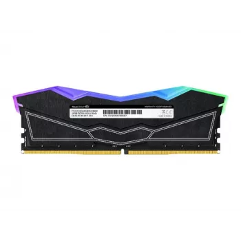 DIMM 32 GB DDR5-6400 (2x 16 GB) Dual-Kit, atmiņa melna, FF3D532G6400HC40BDC01, Delta RGB, INTEL XMP