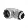 Barrow Multi-Link Adapter Connector 90 degrees G1/4 AG to 12mm AD Hardtube - Rotatable, Silver (TWT90KND-K12 s)