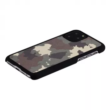 Viedtālruņa maciņš man and wood iPhone 11 Pro — maskēšanās melns aizsargapvalks