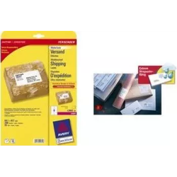 Laikapstākļiem izturīgas piegādes uzlīmes Avery L7993-25