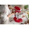 KitchenAid 5KSM60SPXEER stacionārais mikseris 375 W pelēks, sarkans, nerūsējošais tērauds