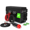 Automašīnas sprieguma pārveidotājs zaļa Cell INV16 500 W, DC 12 V uz AC 230 V, 50 Hz, USB ports, aktīvā dzesēšana, melns