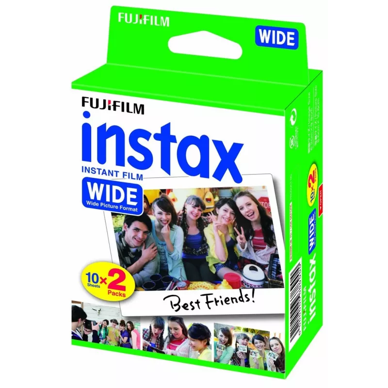 Instant Picture Film Fujifilm Instax Wide Film 20 pcs 108 x 86 mm