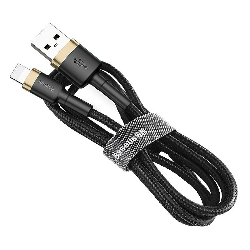 Baseus Cafule kabelis USB Lightning 1,5 A 2m (zelta+melns)