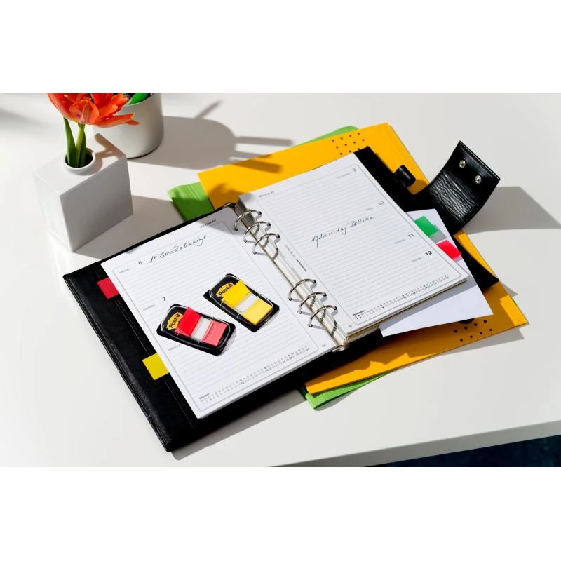 3M Post-it Index Rozā, šaurs, 50 līmlapiņas, izmēri 25,4 x 43,2 mm, vienreizējā dozatorā (I680-21)