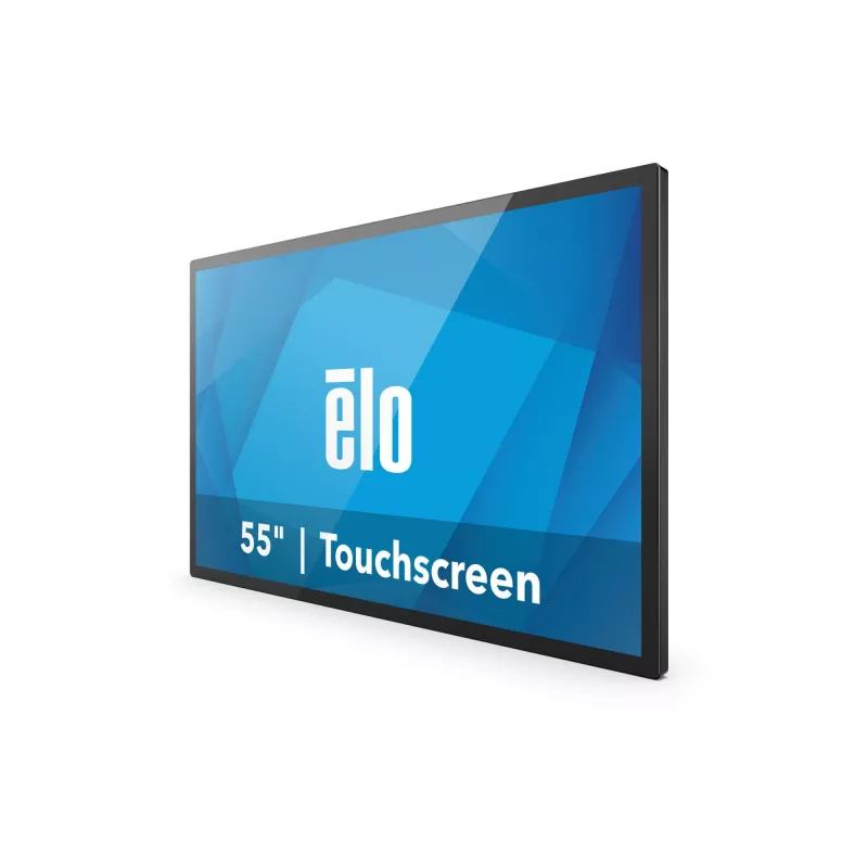 Elo 5554L, 138,6 cm (54,6''), projicēti kapacitatīvs, 4K, USB-C, Ethernet, komplekts, melns skārienjutīgs monitors (16:9), 138,6 cm (54,6''), projicēti kapacitatīvs, vairāku pieskārienu (40 punkti), izšķirtspēja