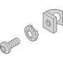 SCHROFF Montagematerial for cabinet exterior - Mounting Kit T-NUT (4X) (27230144)