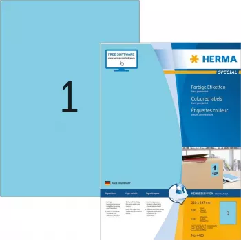 Herma 4403 Blue