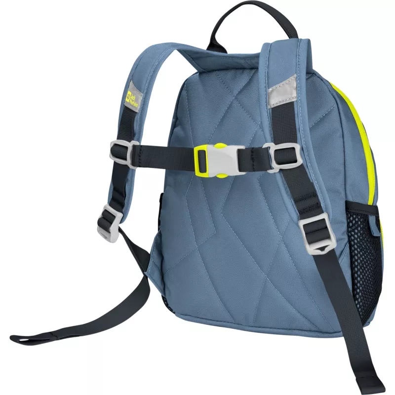Jack Wolfskin Buttercup mugursoma - zila/neona dzeltena, 4,5 L