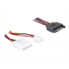 SATA kabelis DeLOCK 65227 0,3 m vīr./vīr.