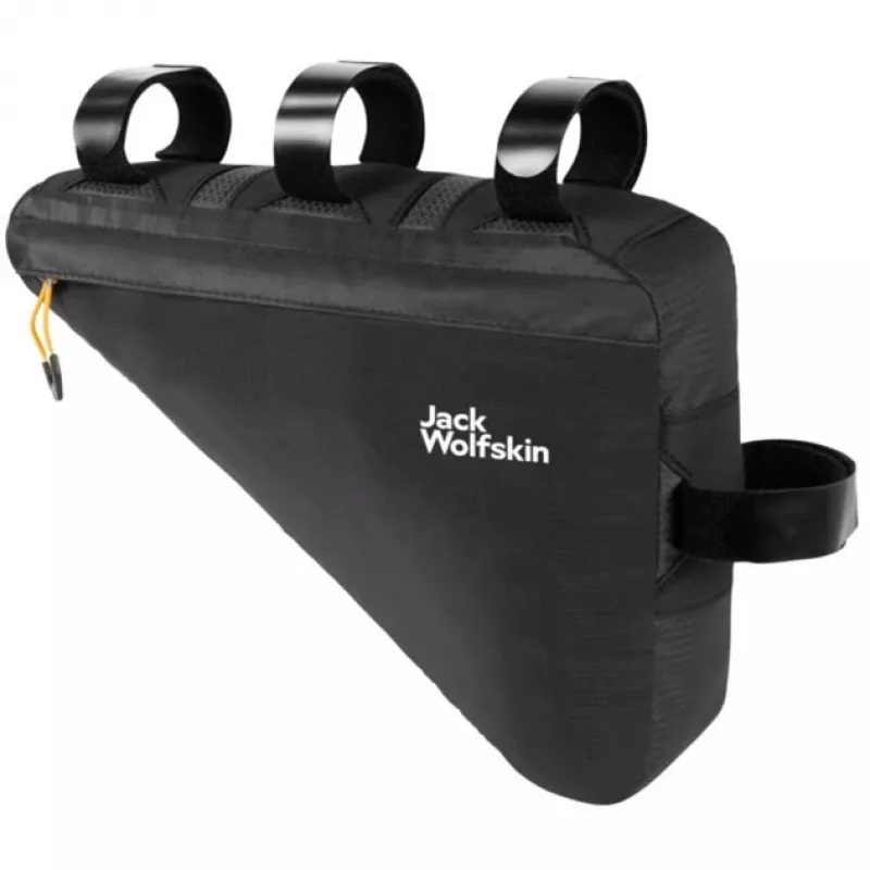 Morobbia Triangle Bag, velosipēda grozs/maciņš (melns, augšējās caurules soma 2 L)