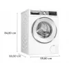 Bosch WNG254A9BY veļas mazgāšanas un žāvēšanas iekārta 10,5 kg / 6 kg 1400 apgr./min balta