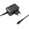 Qoltec 51025 barošanas adapteris/invertors iekštelpām Melns
