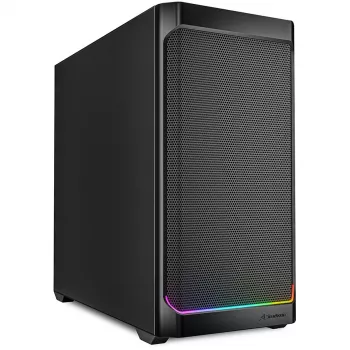Sharkoon MK4 RGB Strip Micro Tower Melns