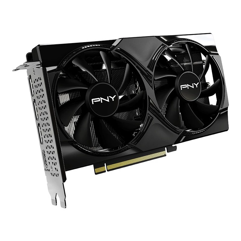 Grafikas karte PNY GeForce RTX 5050 — 8 GB GDDR6, 2317 MHz, 128 bitu, PCIe x8 5.0, dubultā ventilatora dzesēšana