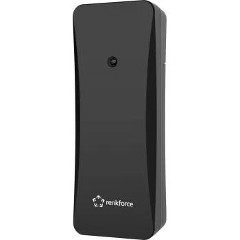Renkforce RF-6736478 RF-E0666-BK Termo-/Higrosensors Bezvadu 433 MHz (RF-6736478)