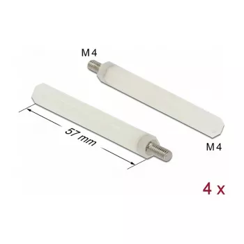 Montāžas komplekts DeLOCK 60239 Natural Plastic