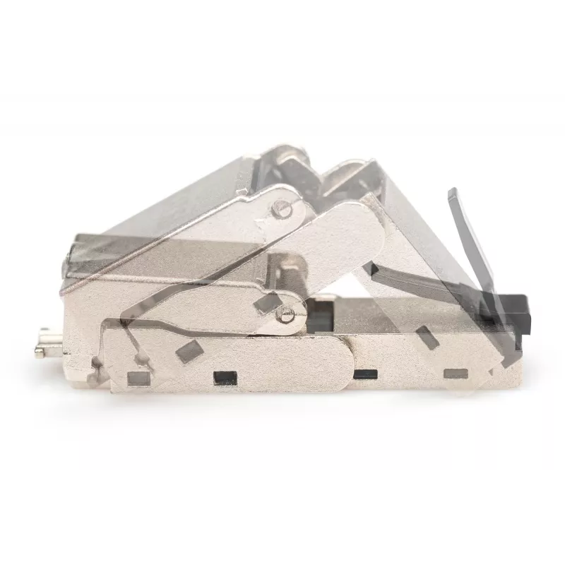 Digitus CAT 6A Field Termination Plug liekams STP ar putekļu vāciņu RJ-45 Sieviešu dzimte Sudrabs