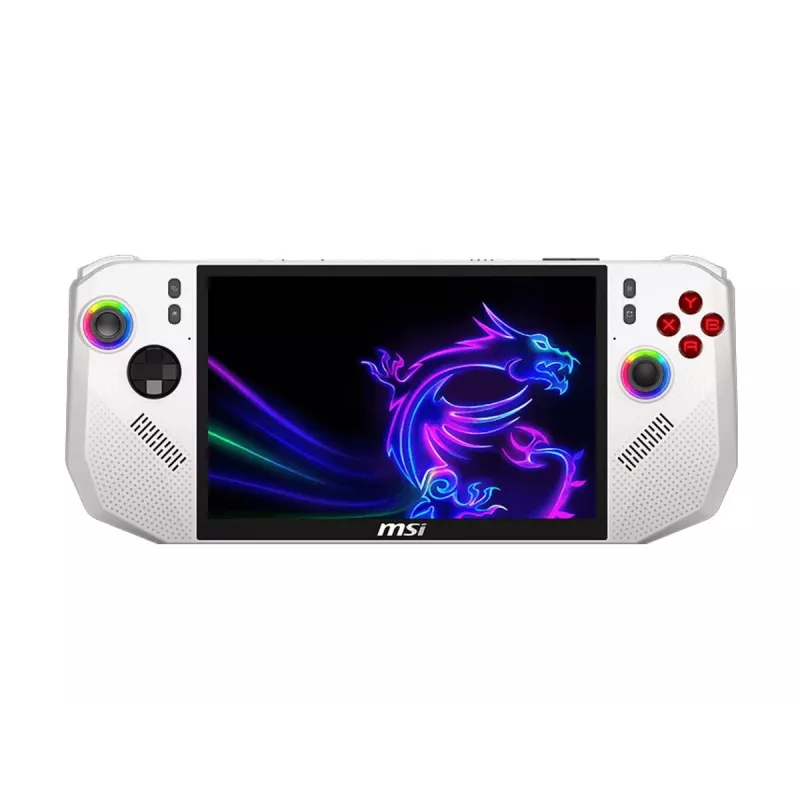 MSI Claw A8 BZ2EM-036 pārnēsājama spēļu konsole, 1 TB krātuve