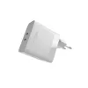 Lādētājs FIXED FIXC65-2C-WH Iekštelpu AC ātrā uzlāde 2x USB Type-C