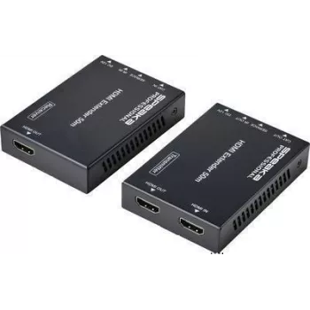 SpeaKa Professional SP-HDE-310 HDMI® HDMI pagarinātājs pa tīkla kabeli RJ45 50 m (SP-9477224)