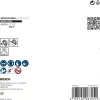 Stiepļu ritenis Bosch 2 608 622 059 Diametrs 11,5 cm Stieples biezums 0,5 mm
