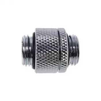 Alphacool Eiszapfen dubultnipeļa savienotājelements Rotatable G1/4 AG uz G1/4 AG - hromēts (17245)