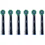 Oral-B Pro CrossAction CleanMaximizer rezerves galviņas, melnas, 6 gab.