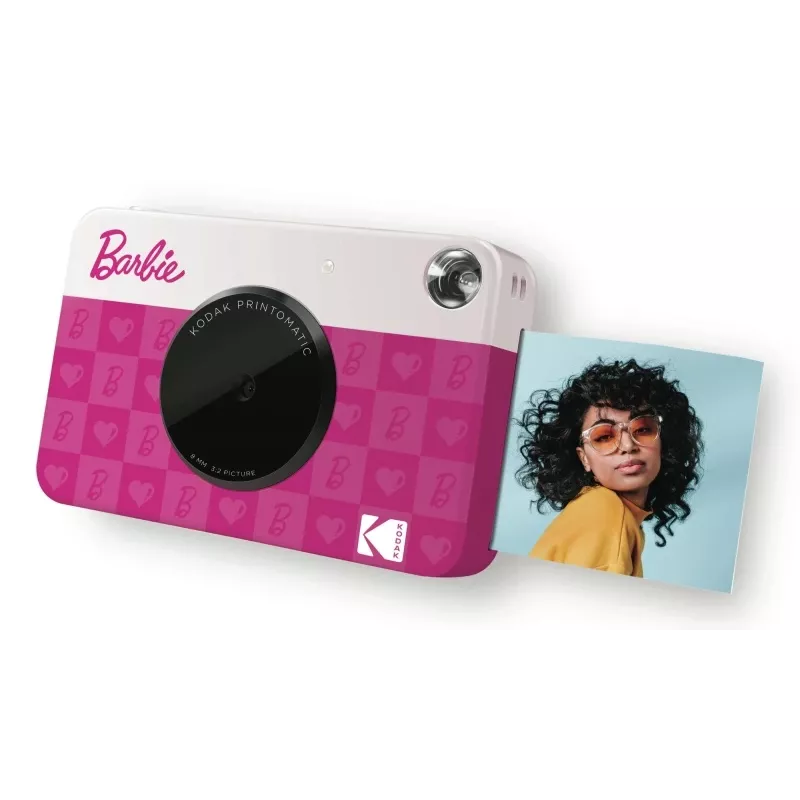 Kodak Printomatic Instant Camera balta dzeltena 50.8 x 76.2 mm