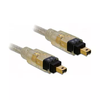 FireWire A/A kabelis DeLOCK 1,0 m pelēks