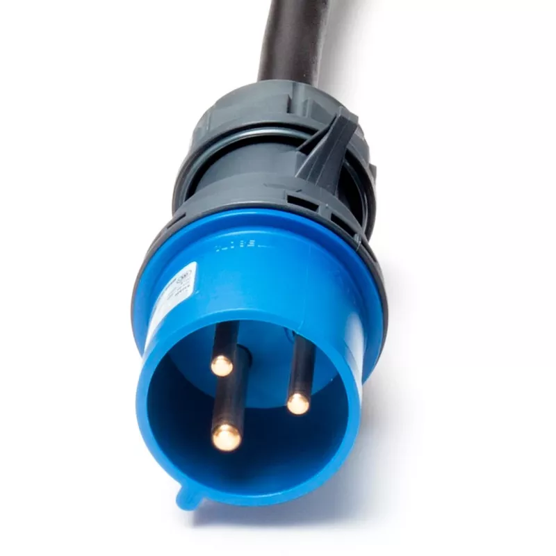 drošības adapteris JUICE CONNECTOR, CEE32 / 230V, vienfāzes (zils, paredzēts JUICE BOOSTER 2)