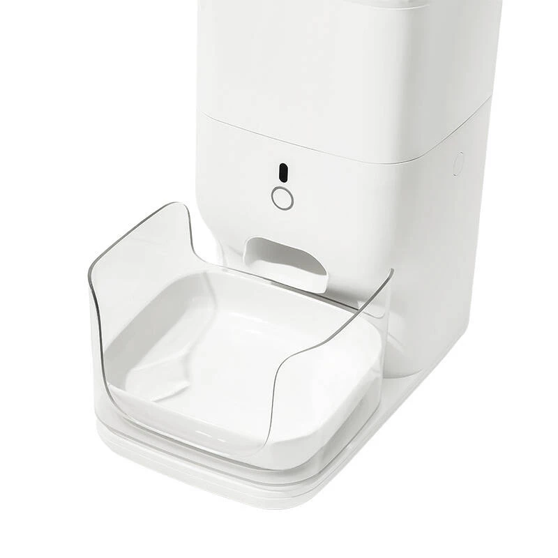 Automātiskā mājdzīvnieku barotava un dzirdinātājs Catlink Fresh 2 Luxury — ABS korpuss, 4 L sausās barības ietilpība, maiņstrāvas/bateriju barošana, universāls suņiem un kaķiem, balts