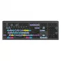 Logickeyboard ASTRA 2 DaVinci Resolve tastatūra „Mac“, pilna izmēra, vadu USB, šķērveida mehānisms, QWERTZ vācu, melna