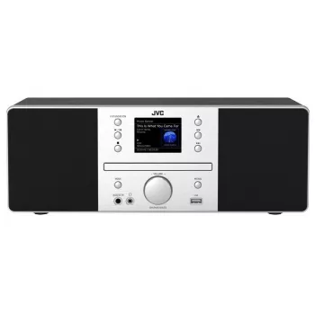 Torņa skaļrunis JVC RD-E874B Bluetooth 20W Melns Sudraba – uz grīdas novietojama audio sistēma