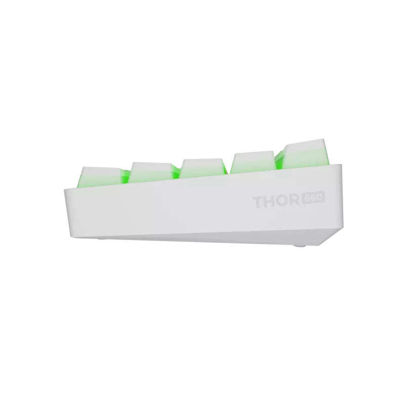 Spēļu tastatūra Genesis THOR 660 G2 — bezvadu (2,4 GHz, Bluetooth) un vadu USB režīmi