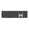 APPLE Magic Keyboard ar Touch ID un ciparu tastatūru Mac modeļiem ar Apple silīciju — britu angļu izkārtojums — melni taustiņi