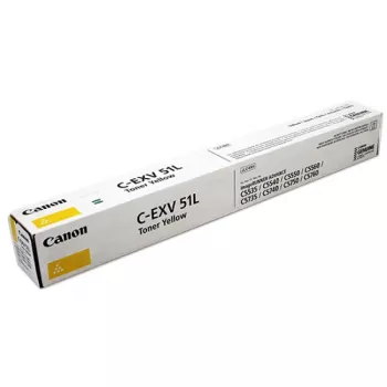 Canon C-EXV51 tonera kasetne Oriģināls dzeltena