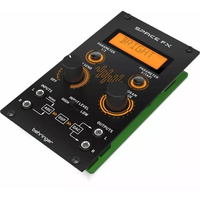 Efektu iekārta Behringer SPACE FX 0720-ABQ86-001 — modulārs telpisko efektu procesors