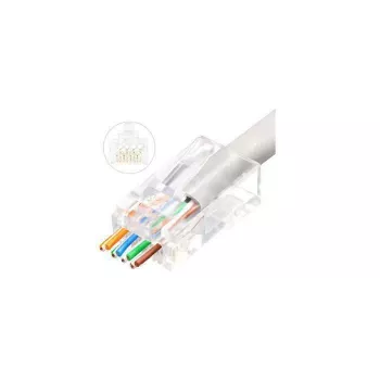 Lanview LVN125306 vadu savienotājs RJ45 Caurspīdīgs