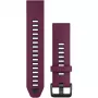 Silikona aproce GARMIN Quickfit 010-13391-04, 20 mm, grafīts/sarkans