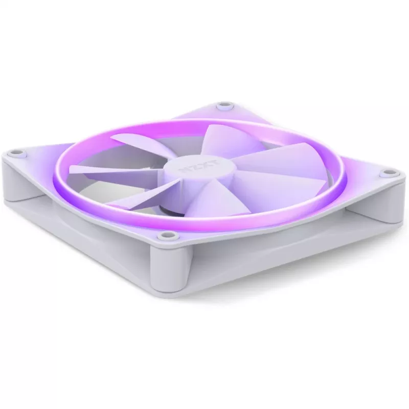 NZXT F140 RGB 140mm baltais viens ventilators