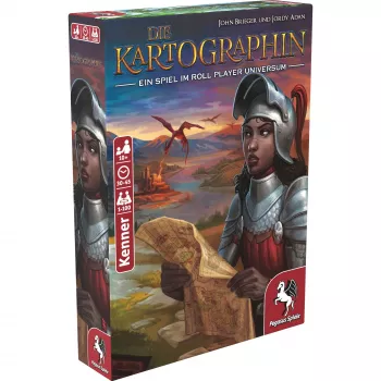 Pegasus Spiele Die Kartographin galda spēle
