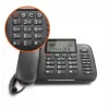 Gigaset DL380 vadu tālrunis, melns