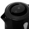 Adler Tējkanna | AD 1244 | Elektriskā | 1850 W | 2,5 L | Plastmasa | 360° grozāma pamatne | Melna