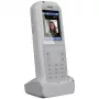 DECT tālrunis agfeo DECT 77 IP — bezvadu VoIP klausule ar skaļruni, zvanītāja ID, displeju (balts)