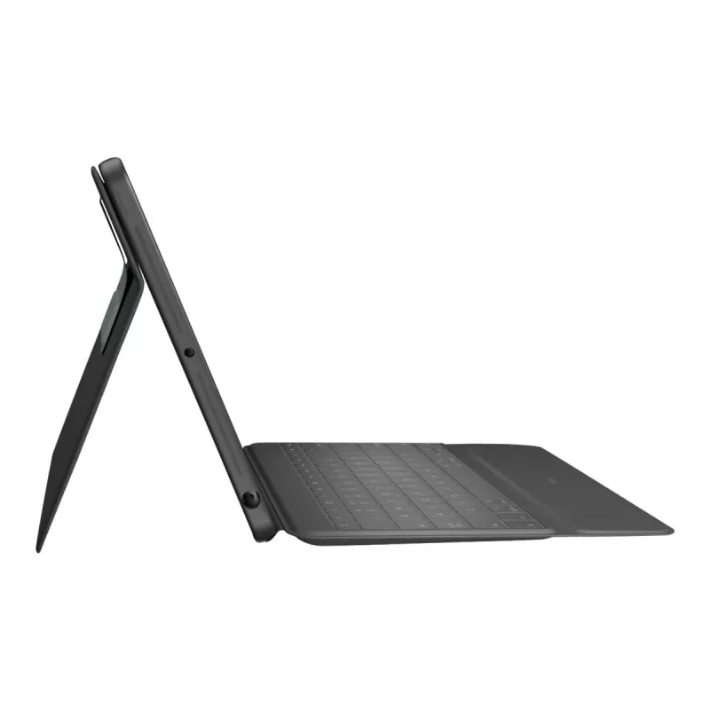 Logitech Rugged Folio - QWERTY - Spāņu - 1,8 cm - 1,2 mm - Apple - iPad (10. paaudze) Modelis: A2696 - A2757 - A2777